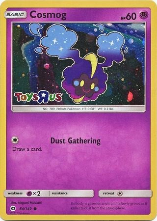 Cosmog - 64/149 (Toys R Us Promo)