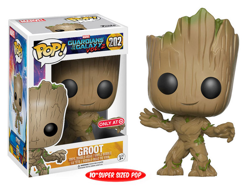 Guardians of the Galaxy: Groot Super Sized 10" (Bobble-Head) (Target Exclusive)