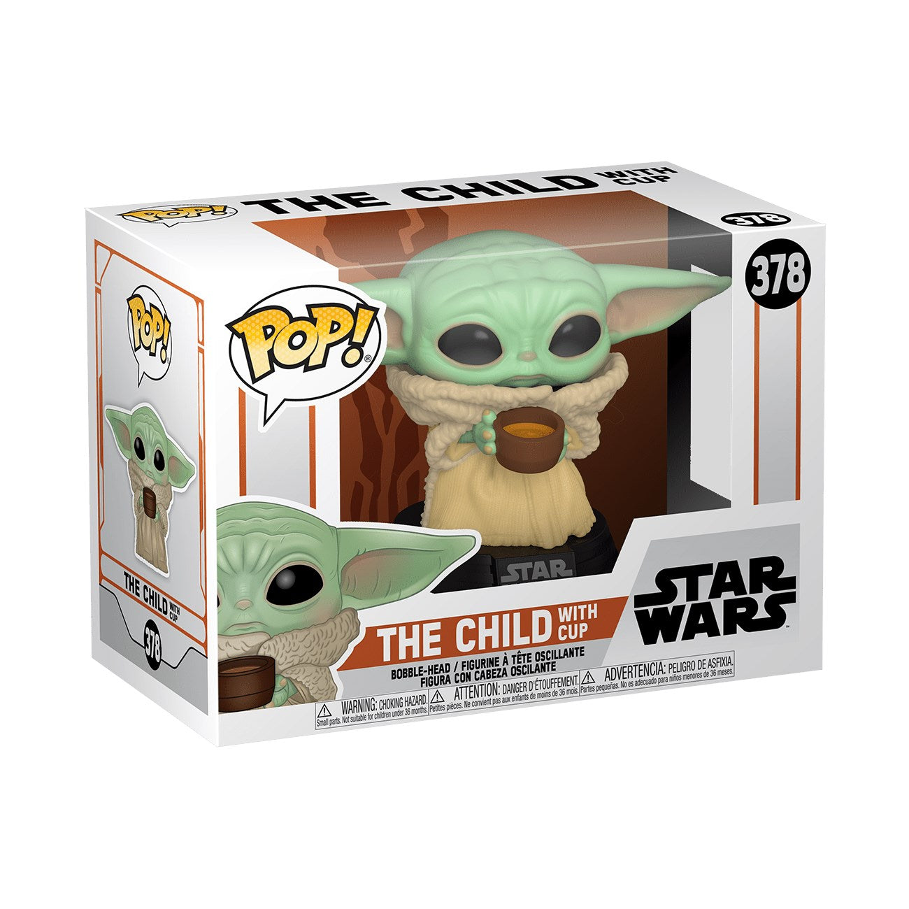 Star Wars The Mandalorian: The Child with Cup (Bobble-Head)