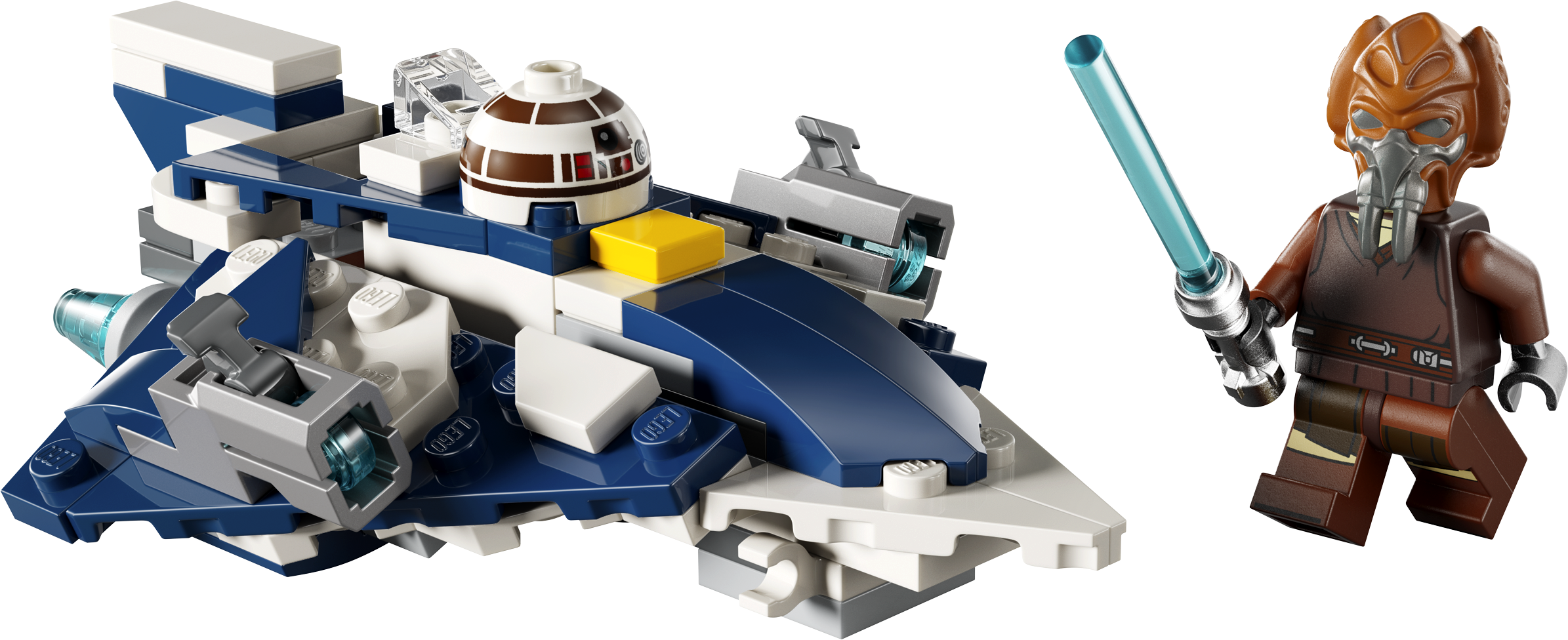 Plo Koon's Jedi Starfighter Microfighter - 75400-1